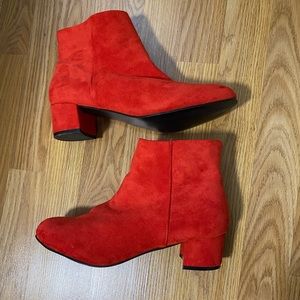 Red boots